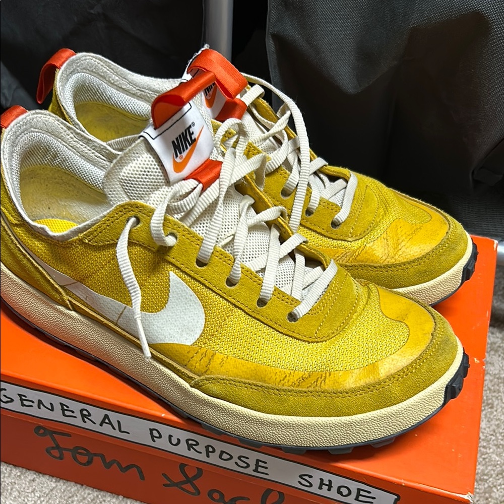 NikeCraft Orange Shoe Box